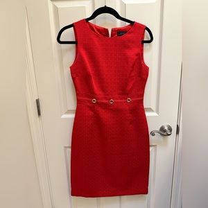 Red Tahari dress size 2